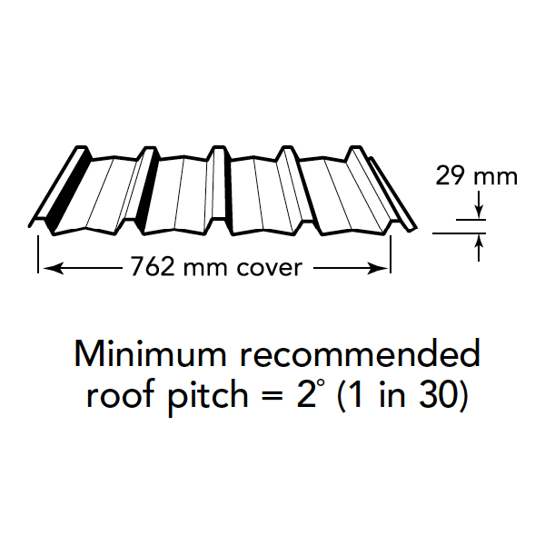 .48 bmt COLORBOND® Roofing Trimdek Sheets
