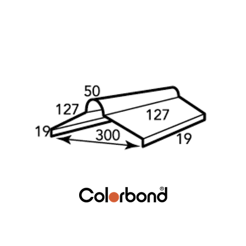 COLORBOND® Roll Top Ridge Capping .55BMT logo