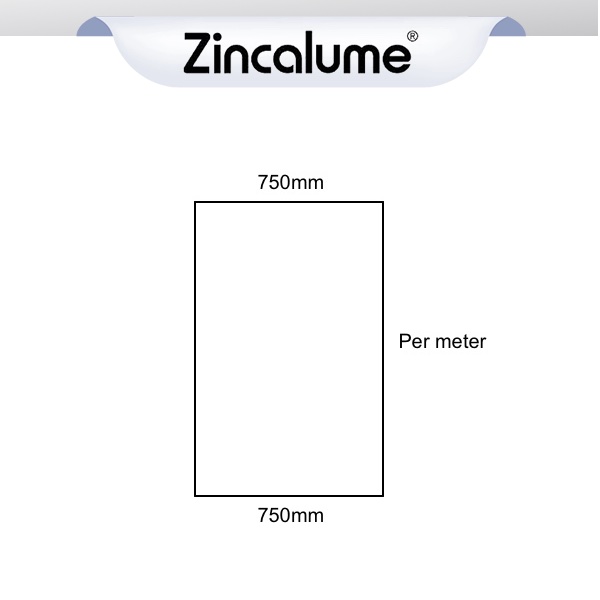 ZINCALUME® Flat Sheet – 750mm Wide logo