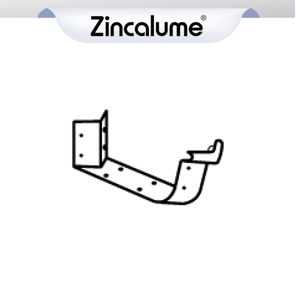 ZINCALUME® Quad Gutter 115 Cast Angle EXTERNAL 90º logo