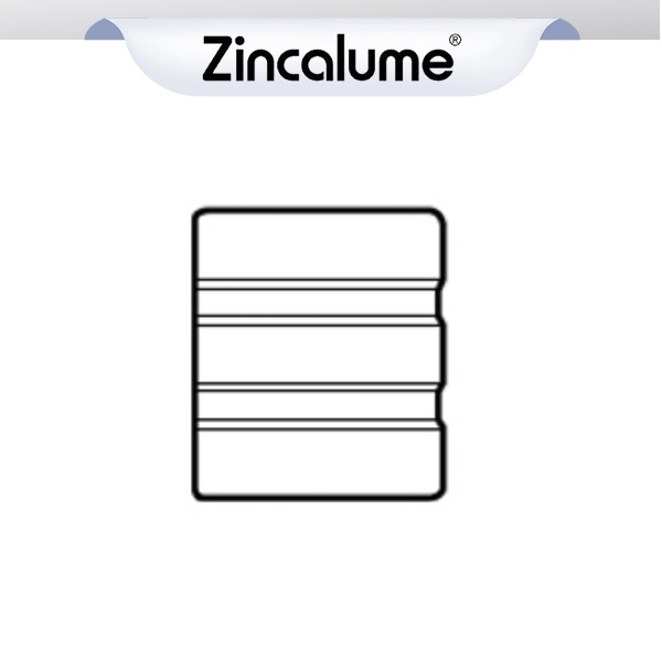ZINCALUME® Trimline Gutter Stopends - PAIR logo