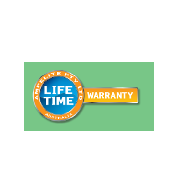 Ampelite Lifetime warranty