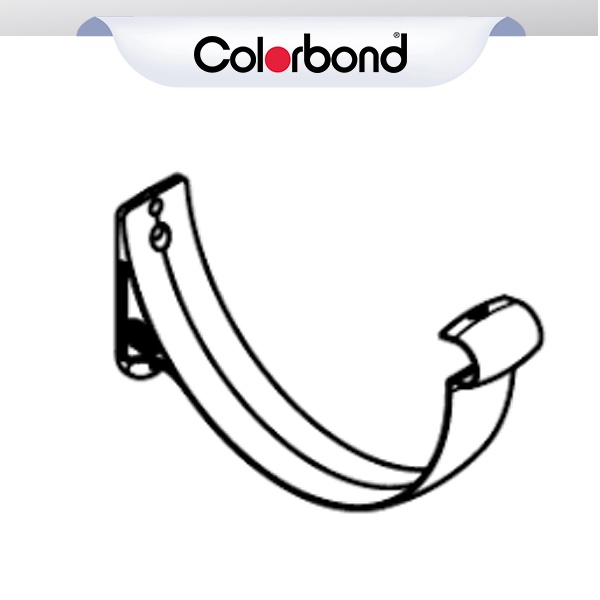 COLORBOND® External Half Round Gutter Clip logo