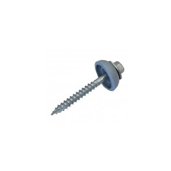 Polycarbonate Screw and Dome Seal 12 X 50 Timber Fix - T17