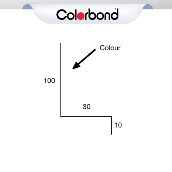 Window Flashing (100x30x10) COLORBOND® logo
