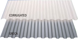 Level 3 Corrugated or Greca Polycarbonate