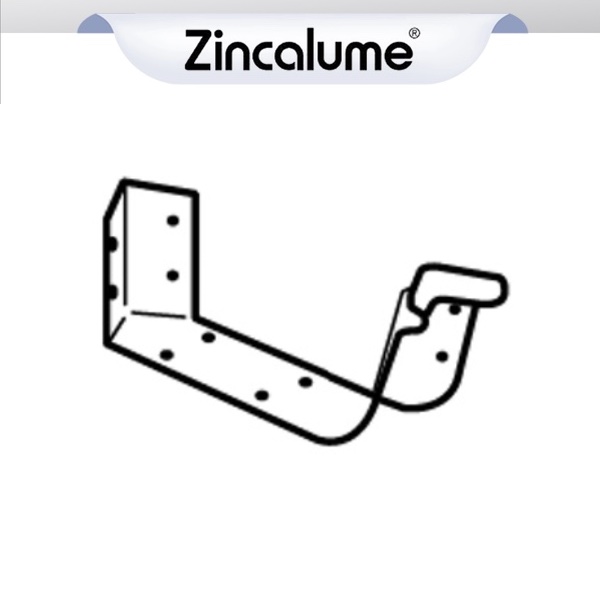 ZINCALUME® Quad Gutter 115 Cast Angle INTERNAL 90º logo