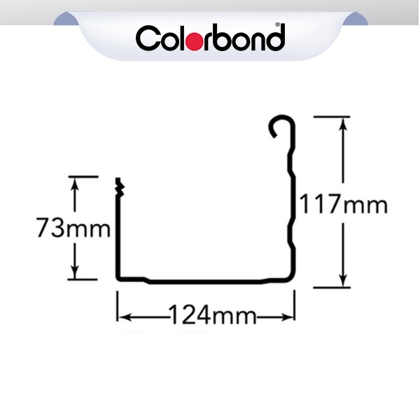 COLORBOND® Trimline Gutter logo